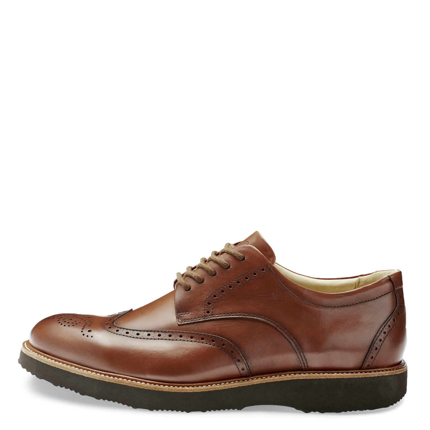 Peltz Shoes  Men's Samuel Hubbard Tipping Point Oxford TAN M2130-065