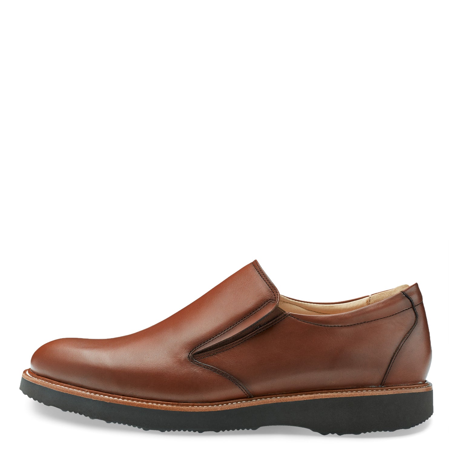 Peltz Shoes  Men's Samuel Hubbard Frequent Traveler Slip-On TAN M2190-065