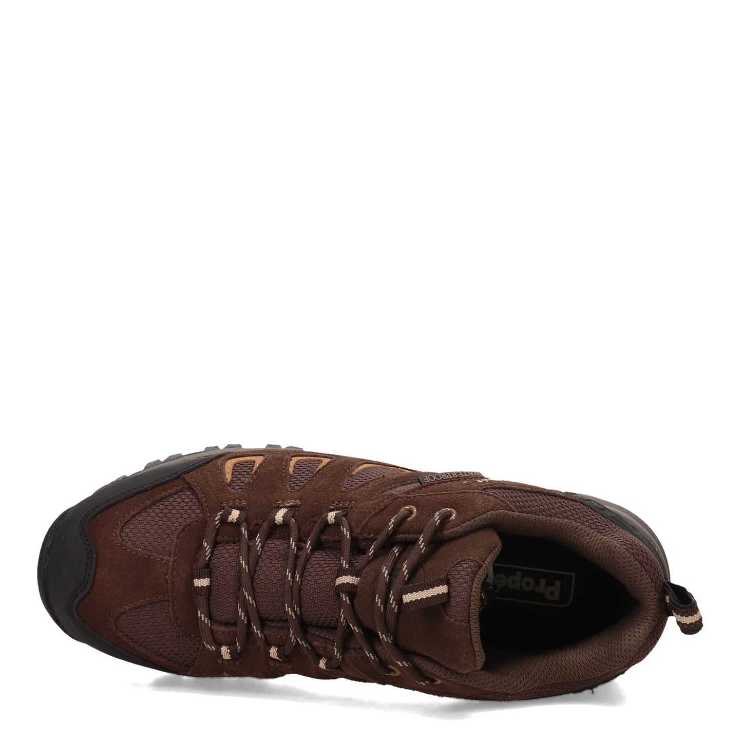 Peltz Shoes  Men's Propet Ridgewalker Low Hiking Shoe BROWN M3598-BR