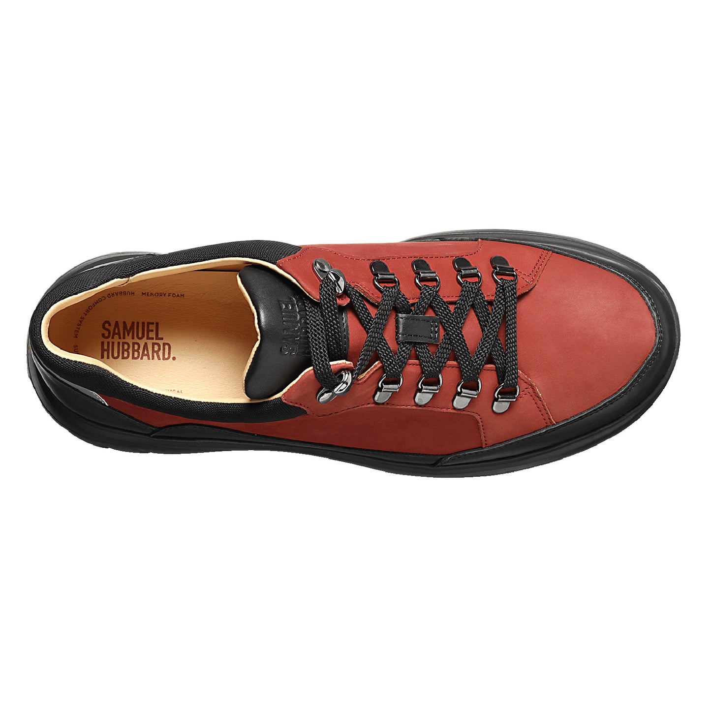 Peltz Shoes  Men's Samuel Hubbard Performance Walker Hiking Shoe RED M4810-017