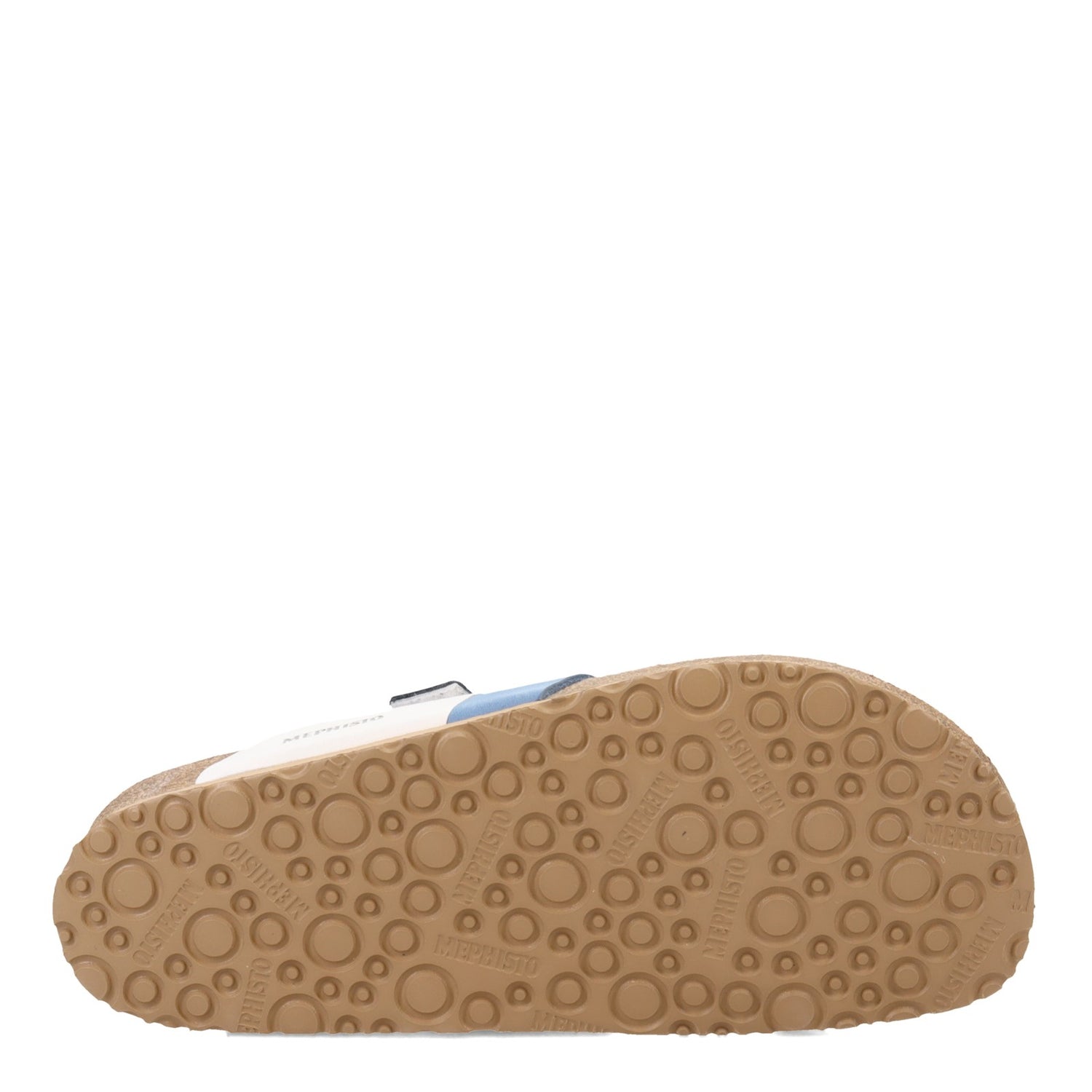 Peltz Shoes  Women's Mephisto Madeline Sandal SEA BLUE MADELINE-477
