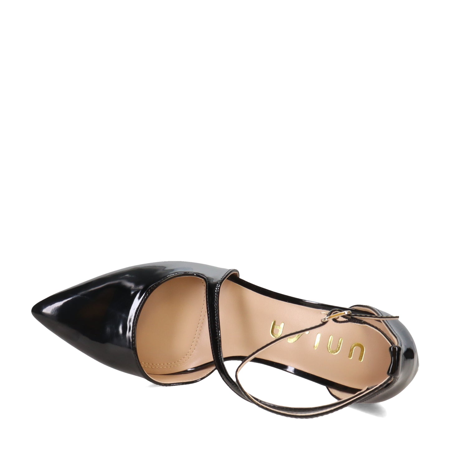 Peltz Shoes  Women's Unisa Mailie Pump BLACK PATENT MAILIE-001