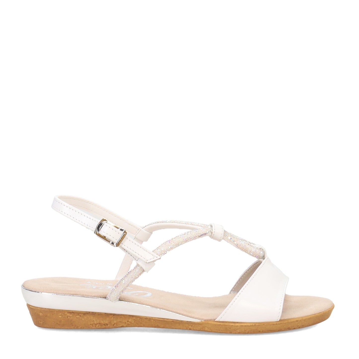 Peltz Shoes  Women's Onex Malta 2 Sandal WHITE MALTA2-WHITE