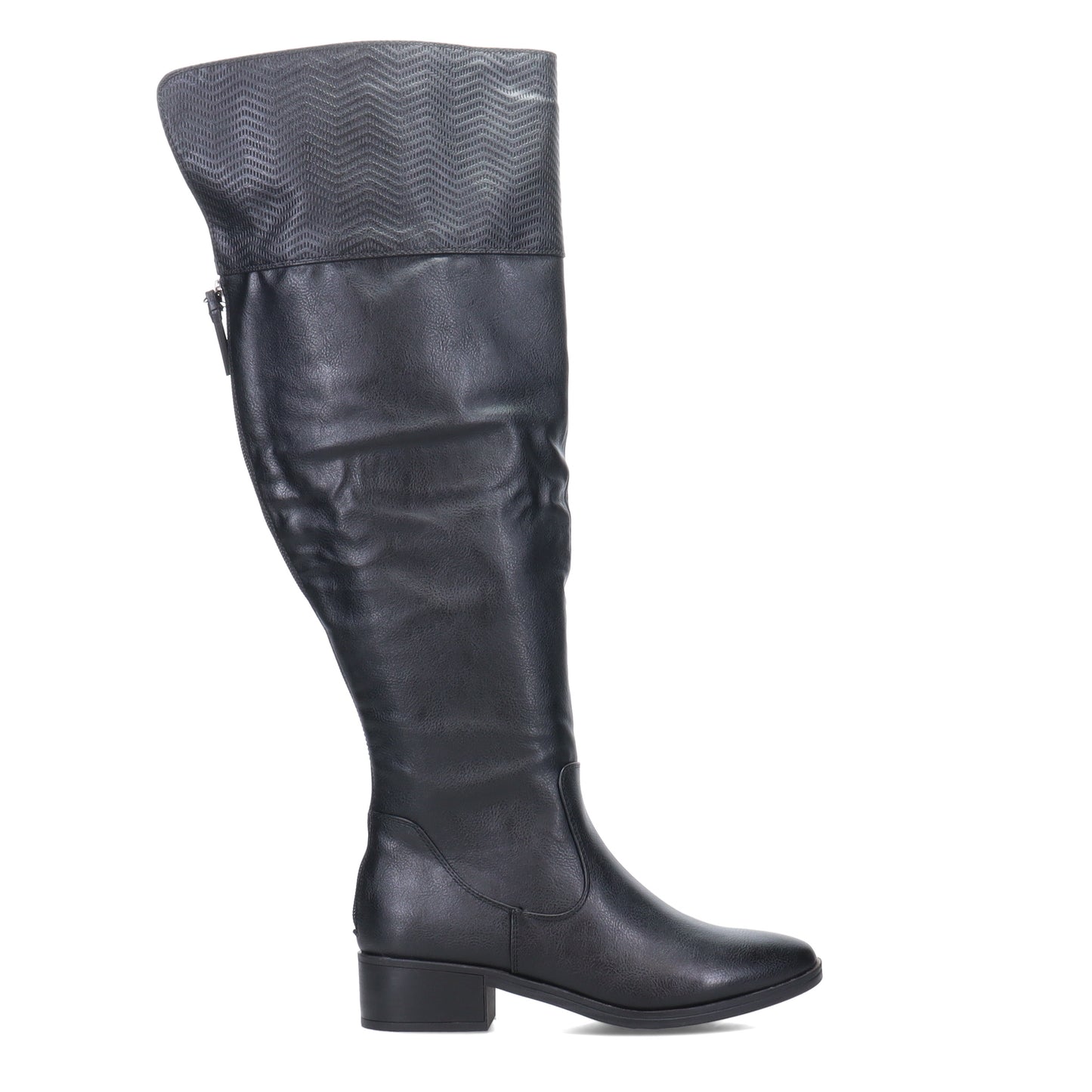 Peltz Shoes  Women's Baretraps Marcela Boot - Wide Calf BLACK MARCELA-BLACK