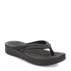 Peltz Shoes  Women's Lemon Jelly Mare Sandal BLACK MARE-01
