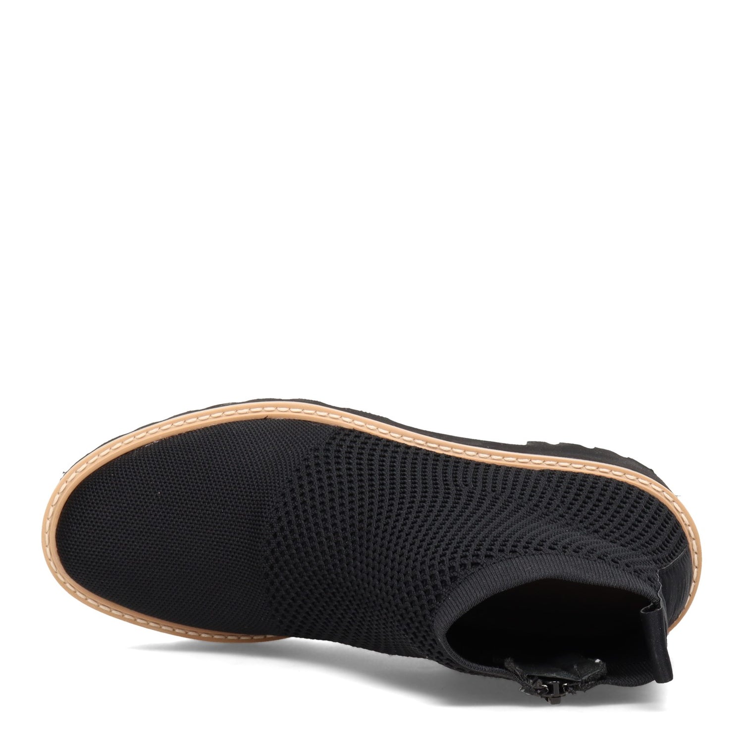 Peltz Shoes  Women's Vaneli Marina Boot BLACK MARINA-BLKKNIT