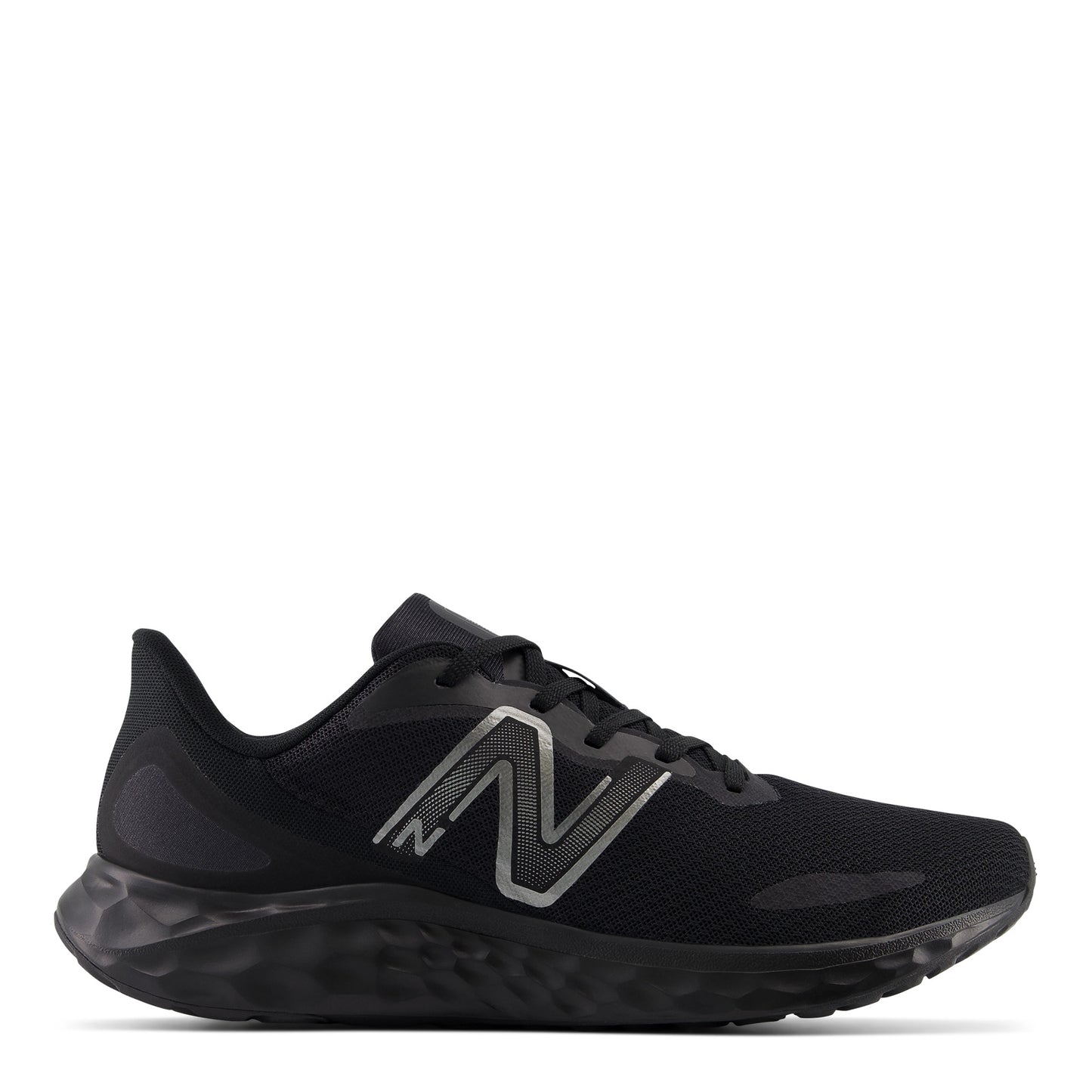 Peltz Shoes  Men's New Balance Arishi Fresh Foam v4 Running Shoe BLACK/BLACK MARISSB4