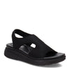 Peltz Shoes  Women's Flexus Marshmello Sandal Black MARSHMELLO-BB