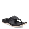 Peltz Shoes  Women's Strive Maui Sandal BLACK / WHITE MAUI-BLACK WHT