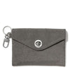 Peltz Shoes  Women's Baggallini On The Go Envelope Case Sterling Shimmer MDE744-STERLING