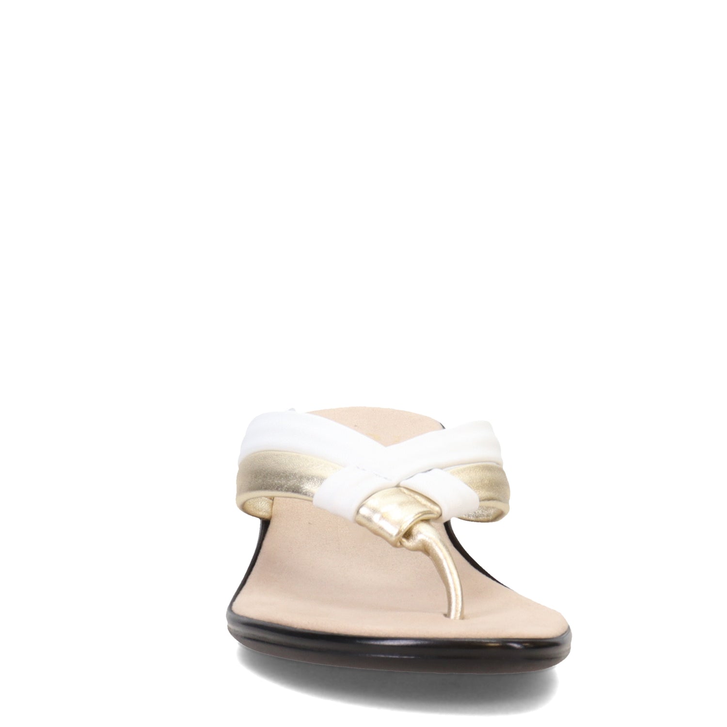 Peltz Shoes  Women's Onex Melba Sandal WHITE MELBA-WHITE