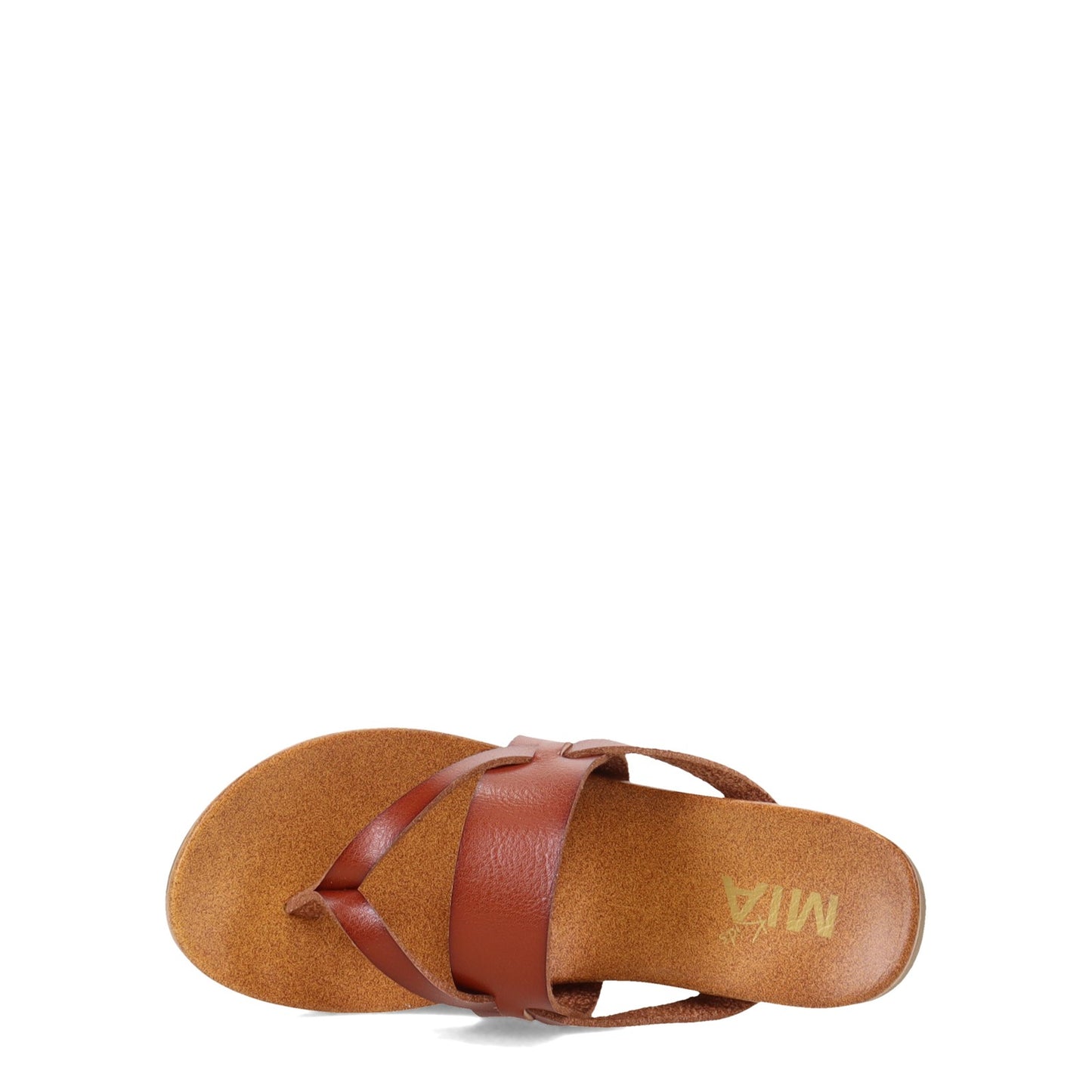 Peltz Shoes  Girl's MIA Kids Violette Sandal - Little Kid & Big Kid COGNAC MHK0235-COG