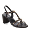 Peltz Shoes  Women's Vaneli Midge Sandal BLACK MIDGE-BLACK