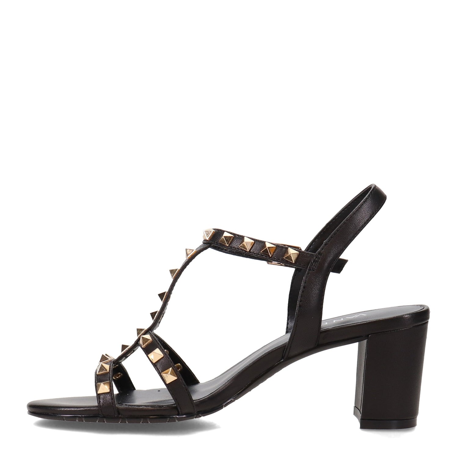 Peltz Shoes  Women's Vaneli Midge Sandal BLACK MIDGE-BLACK