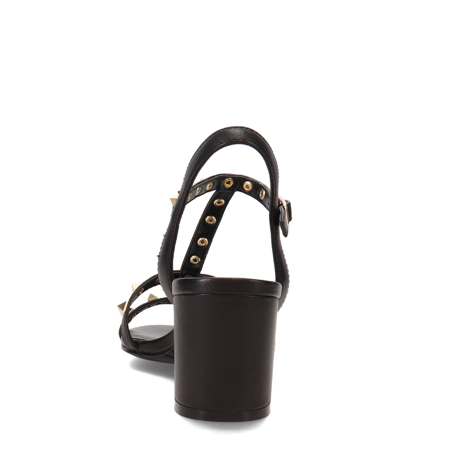 Peltz Shoes  Women's Vaneli Midge Sandal BLACK MIDGE-BLACK