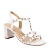 Peltz Shoes  Women's Vaneli Midge Sandal WHITE MIDGE-WHITE