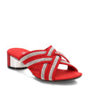 Peltz Shoes  Women's Onex Misha Sandal RED MISHA-RED