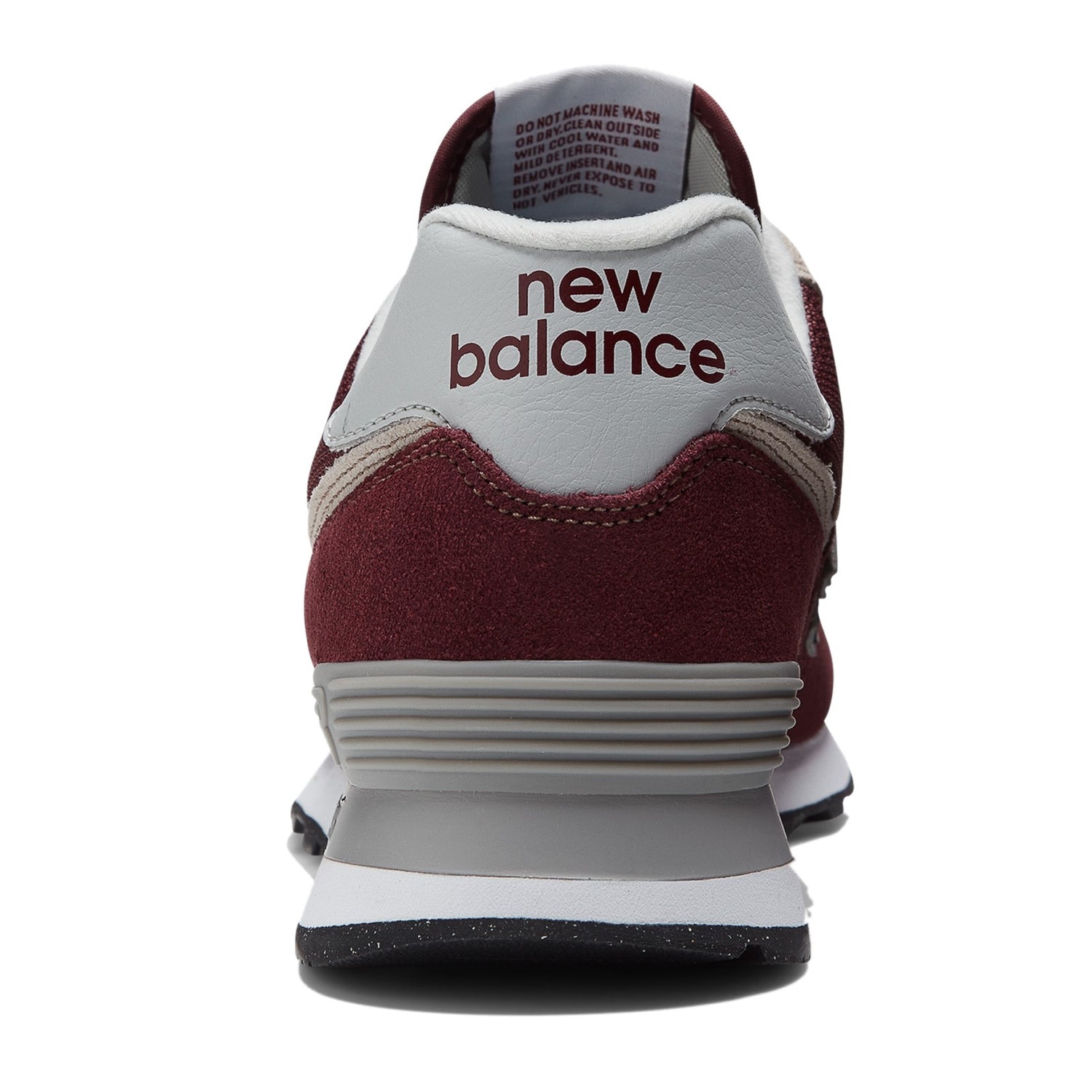 Peltz Shoes  Men's New Balance 574v3 Sneaker BURGUNDY ML574EVM