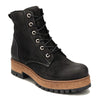 Peltz Shoes  Women's Taos Main Street Boot Black Rugged MNS-9195-BLKR