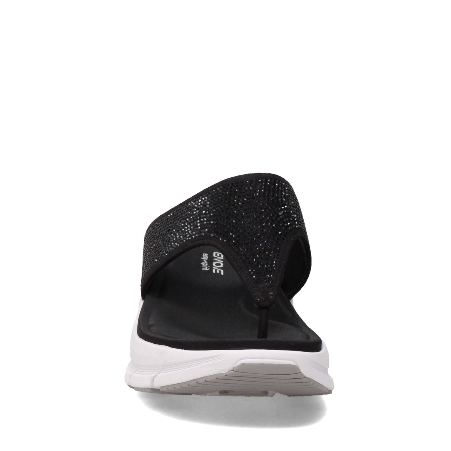 Peltz Shoes  Women's Easy Spirit Moon Emove Sandal BLACK MOON2-BLK01