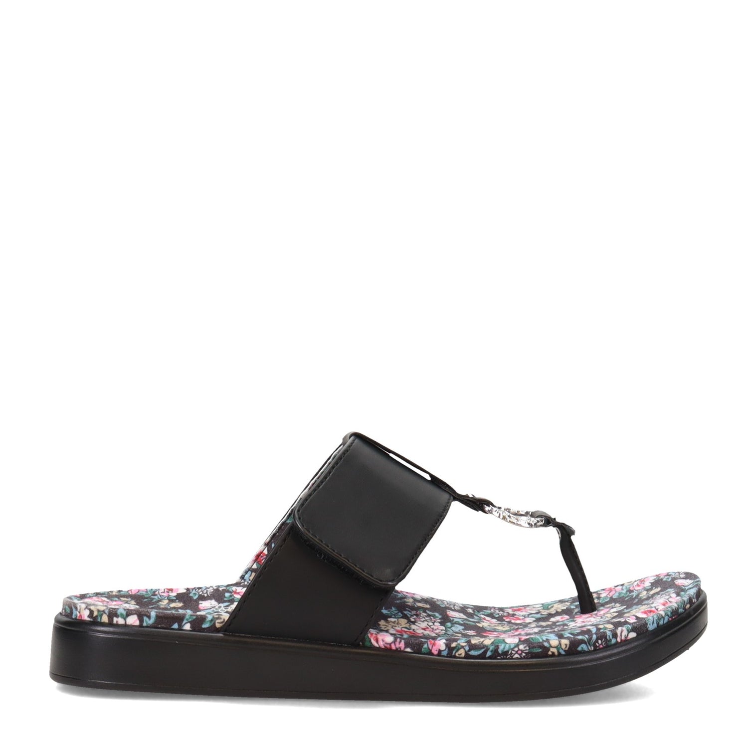 Peltz Shoes  Women's Alegria Moxi Sandal Black MOX-7541