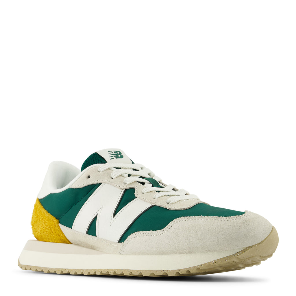 Men's New Balance 237 Sneaker Grey Light Green MS237RTY