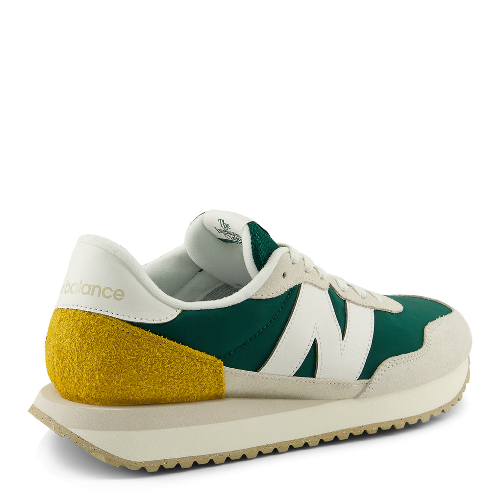 Men's New Balance 237 Sneaker Grey Light Green MS237RTY