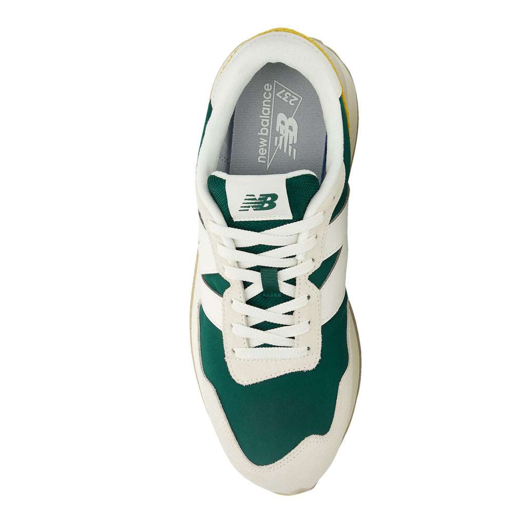 Men's New Balance 237 Sneaker Grey Light Green MS237RTY