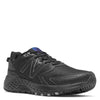 Peltz Shoes  Men's New Balance MT410V7 Trail Running Shoe SOLID BLACK MT410MB7