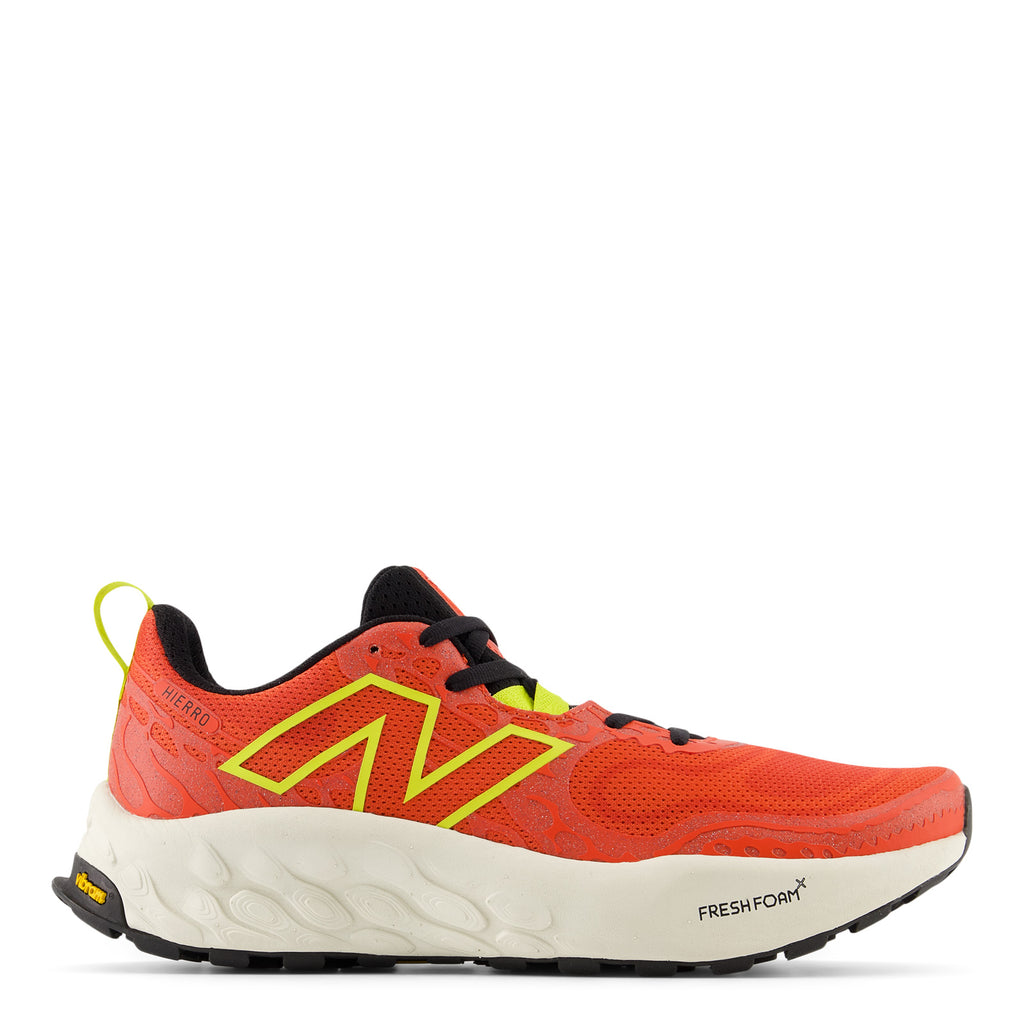 Men's New Balance Fresh Foam X Hierro v8 Trail Running Shoe NEO FLAME/TEA TREE/ANGORA MTHIERR8