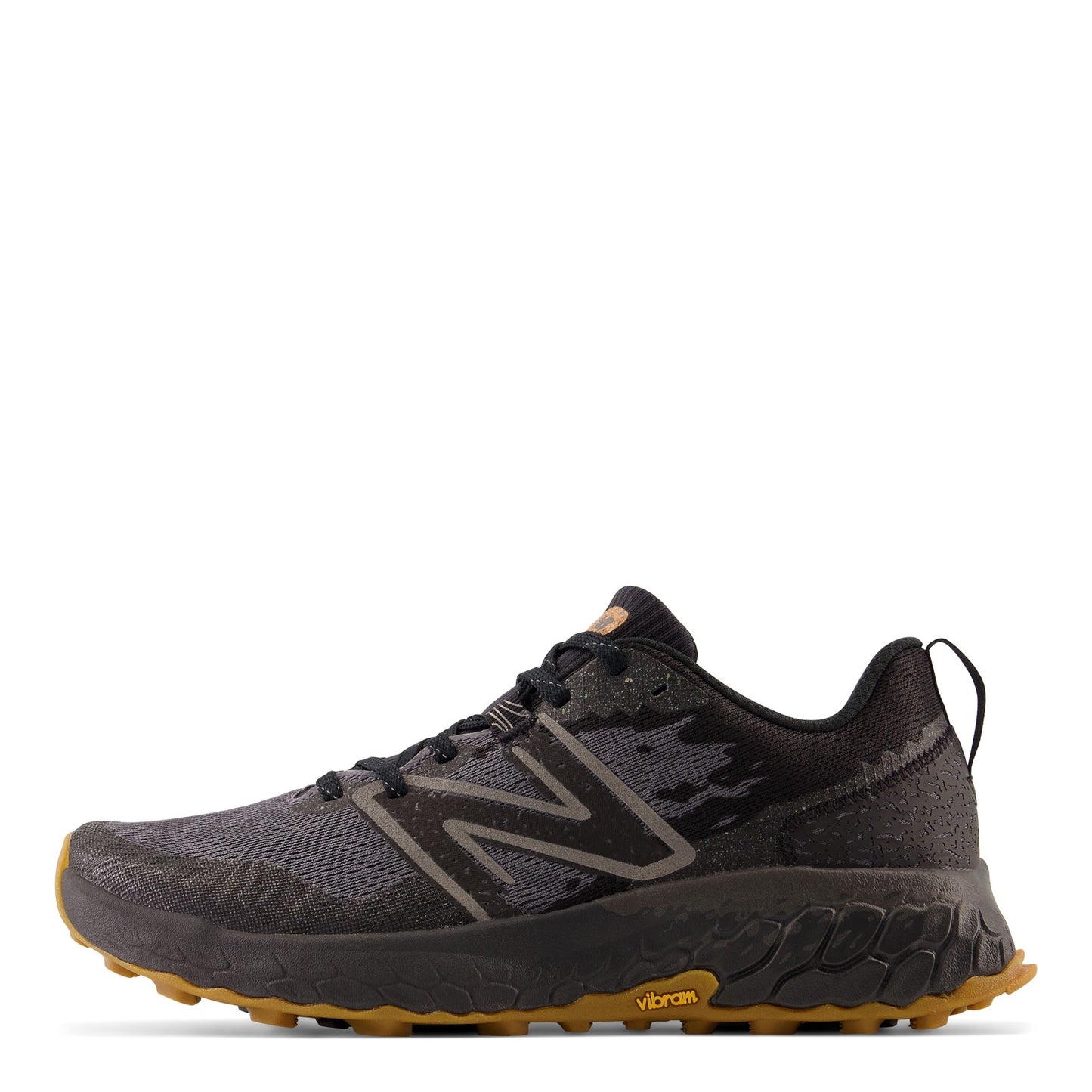 Peltz Shoes  Men's New Balance Fresh Foam X Hierro v7 Trail Running Shoe BLACK MTHIERZ7