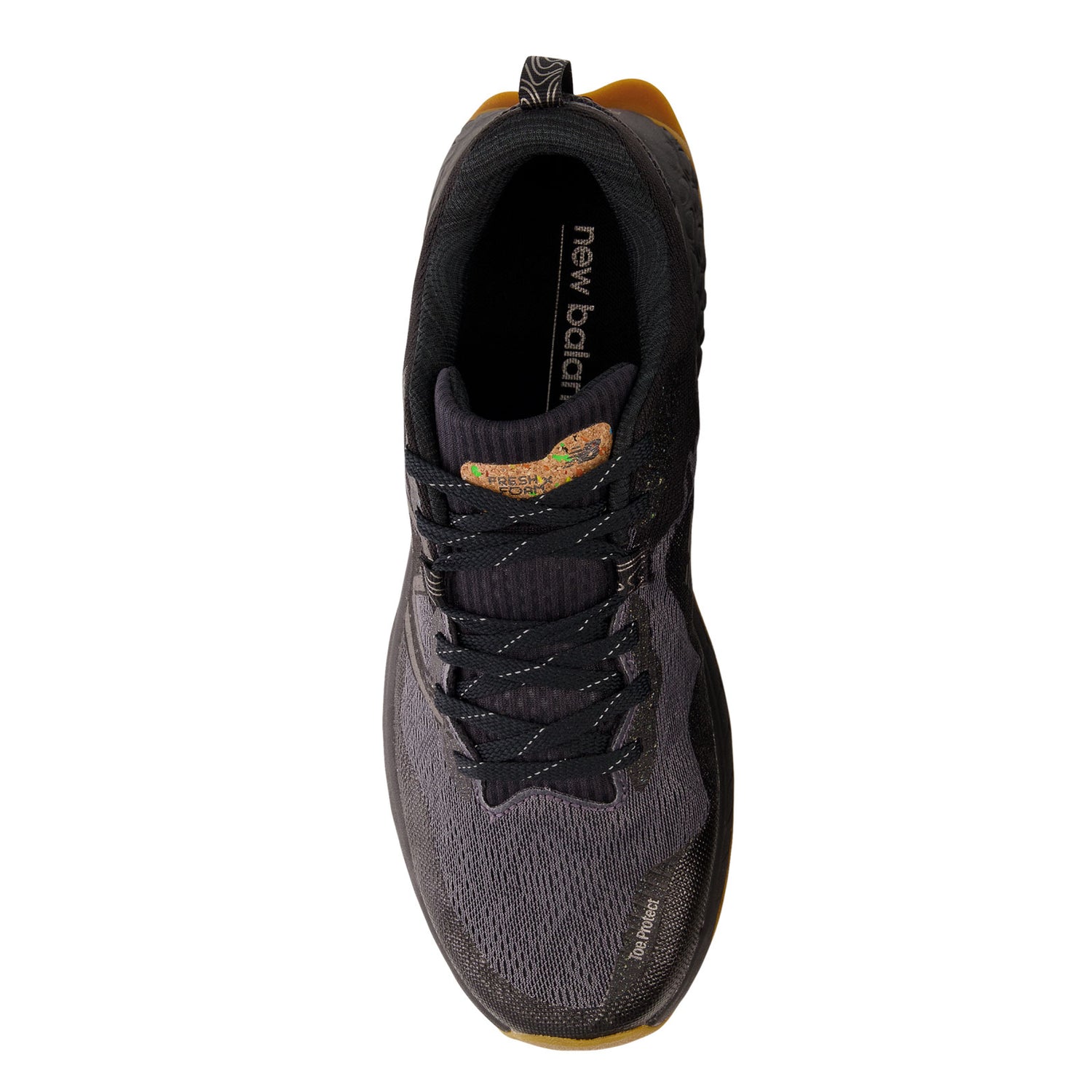 Peltz Shoes  Men's New Balance Fresh Foam X Hierro v7 Trail Running Shoe BLACK MTHIERZ7