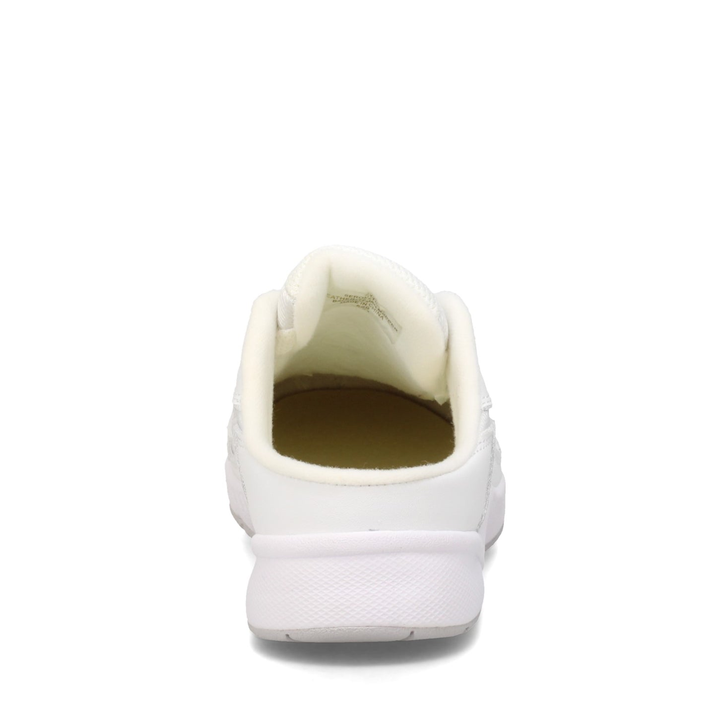 Peltz Shoes  Women's Easy Spirit Seromy Slip-On Sneaker WHITE MULEWHI01-140