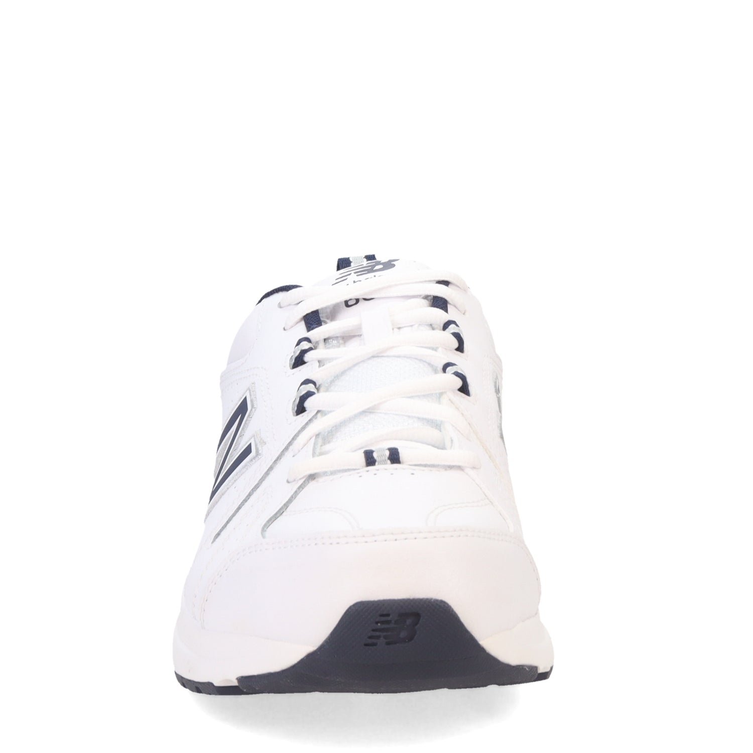 Peltz Shoes  Men's New Balance 608V5 Crosstraining Sneaker White/Navy MX608WN5