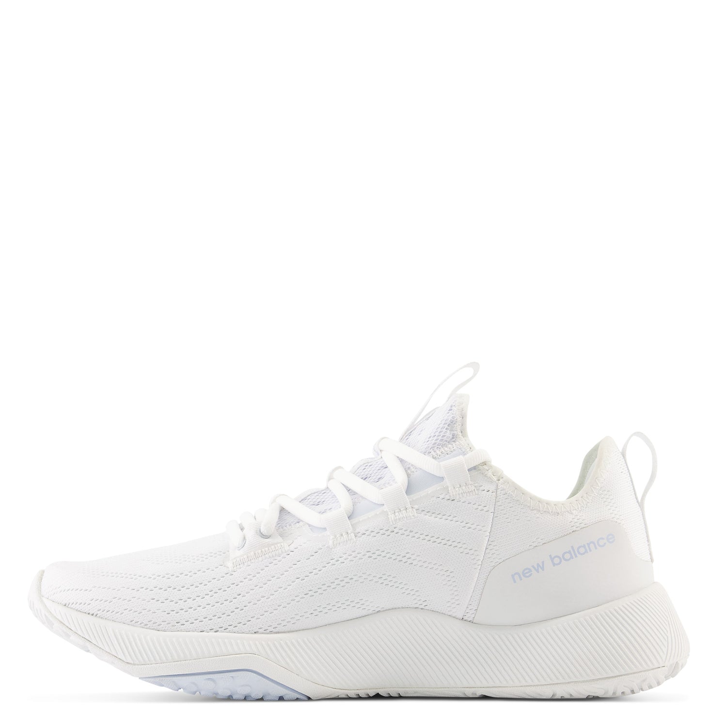 Peltz Shoes  Men's New Balance FuelCell Trainer v2 Sneaker WHITE/ICE MXM100W2