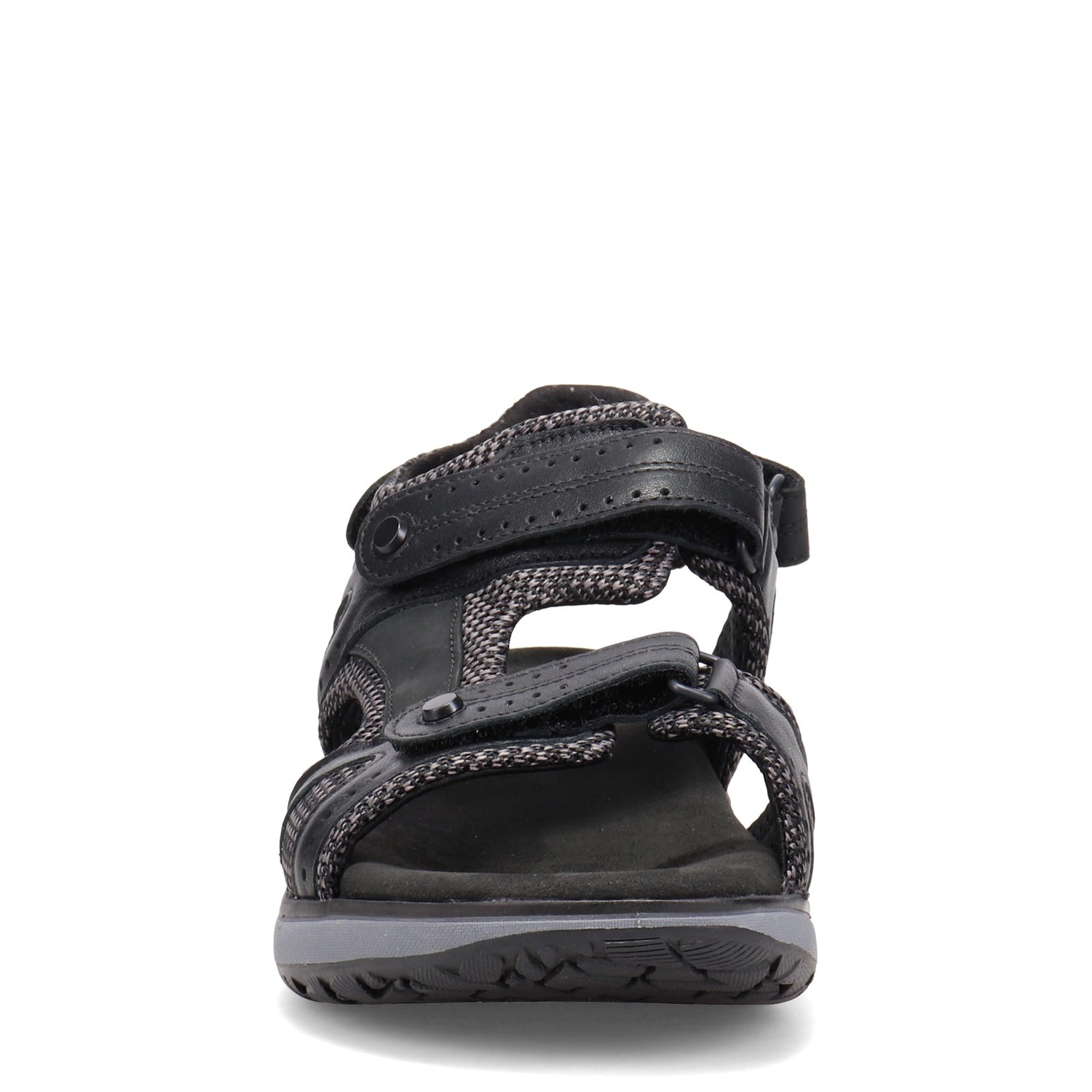 Peltz Shoes  Men's SAS Maverick Sandal BLACK MAVERICK NAU