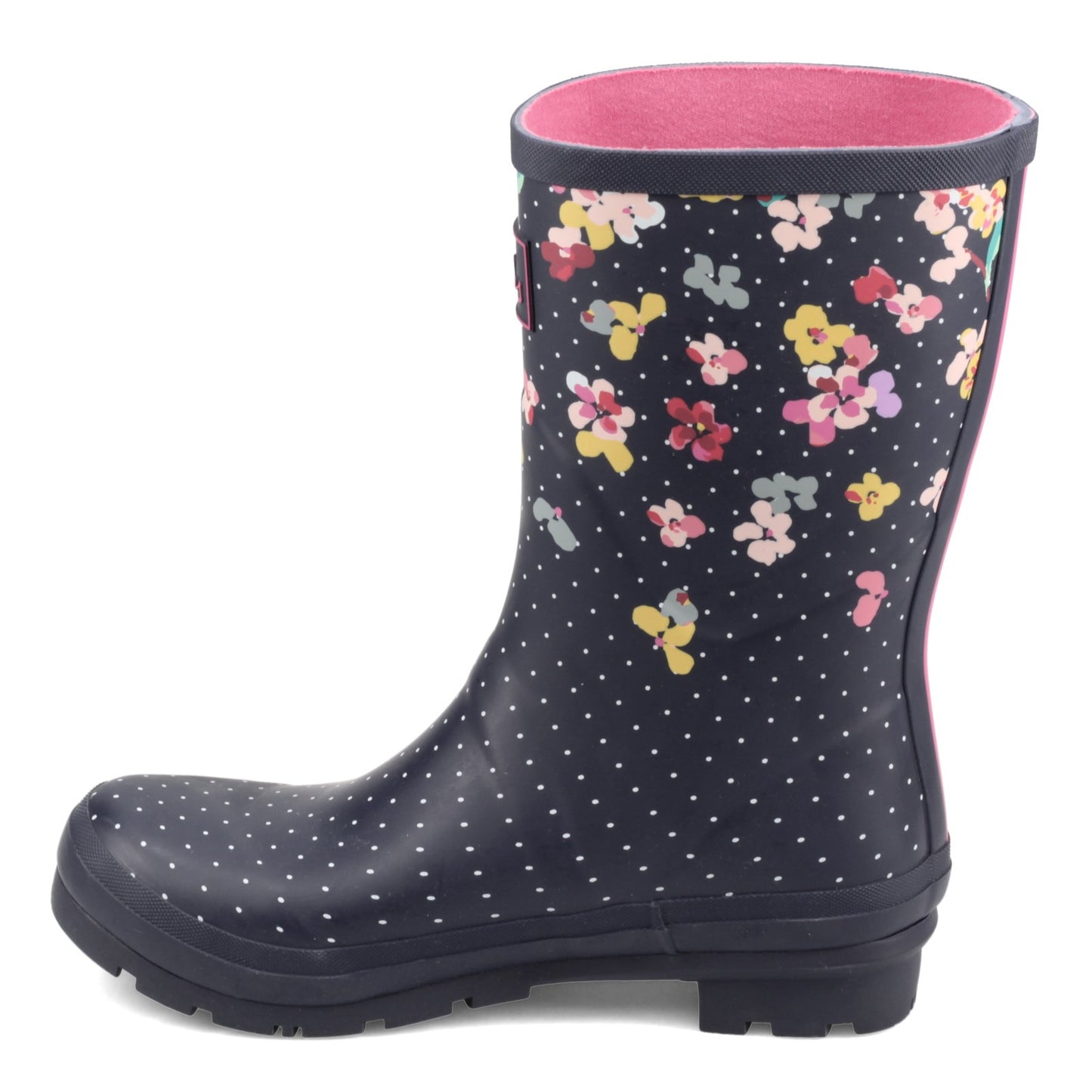 Peltz Shoes  Women's Joules Mollywelly Rain Boot NAVY MOLLYWELLY-NVYB