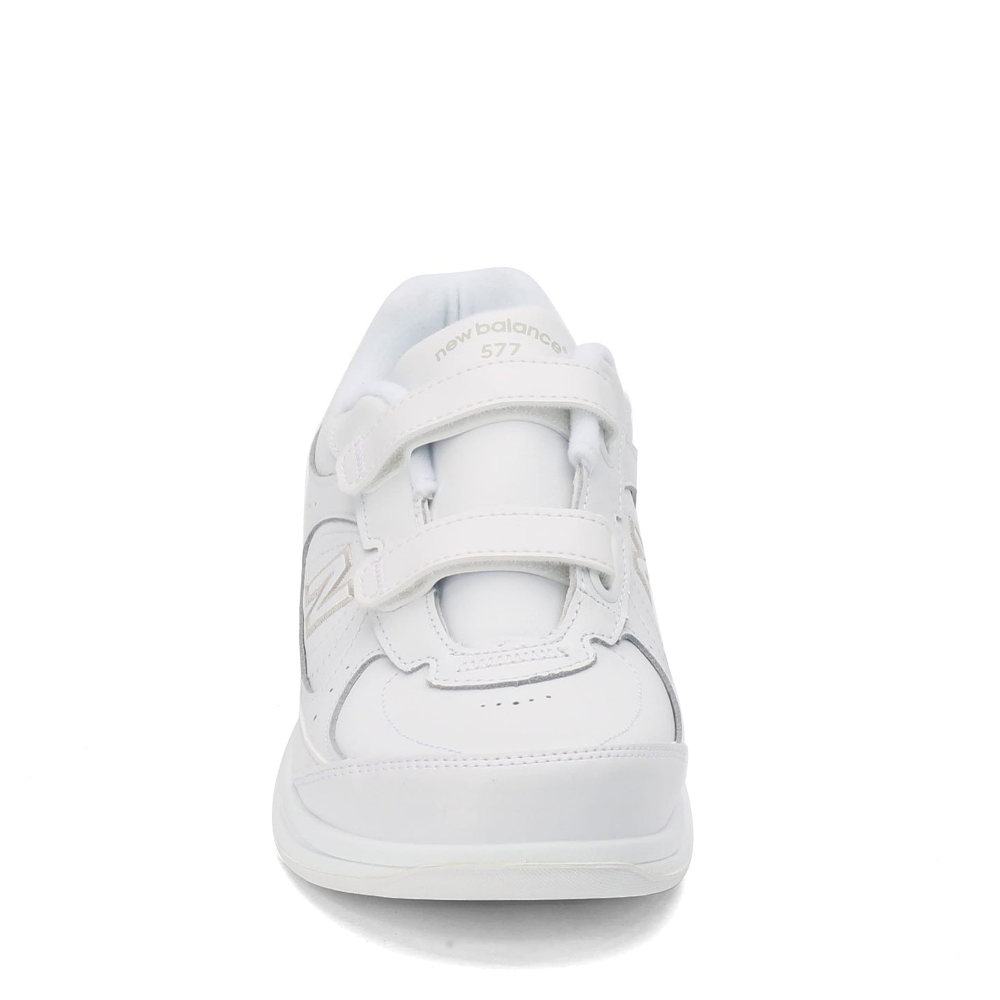 Peltz Shoes  Men's New Balance MW577 Strap Walking Shoe WHITE MW577VW