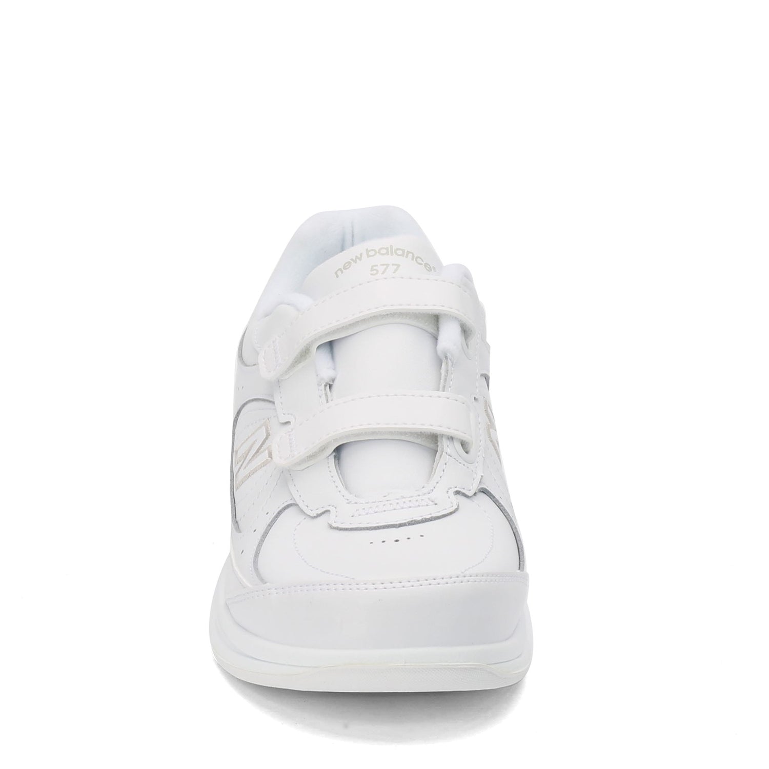 Peltz Shoes  Men's New Balance MW577 Strap Walking Shoe WHITE MW577VW