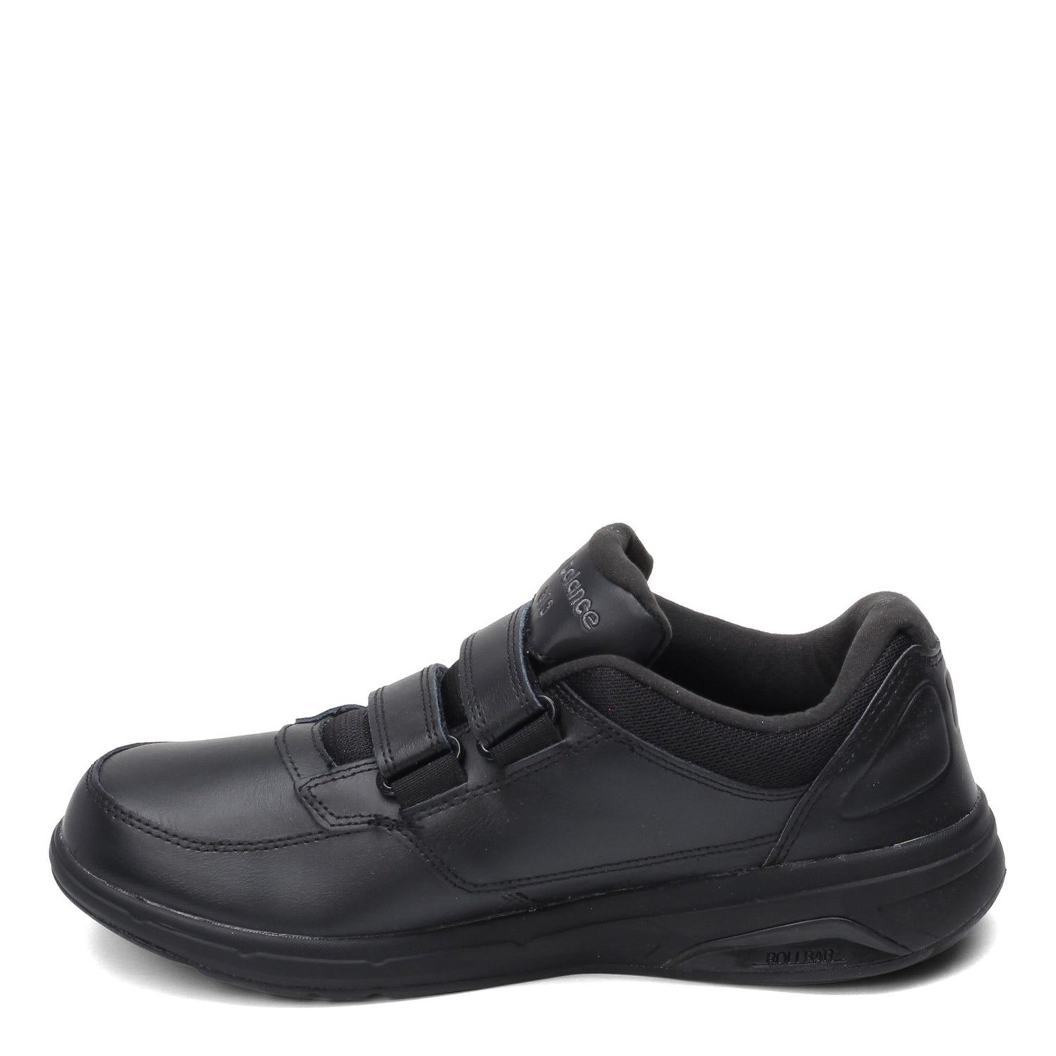 Peltz Shoes  Men's New Balance 813 Strap Walking Shoe BLACK MW813HBK
