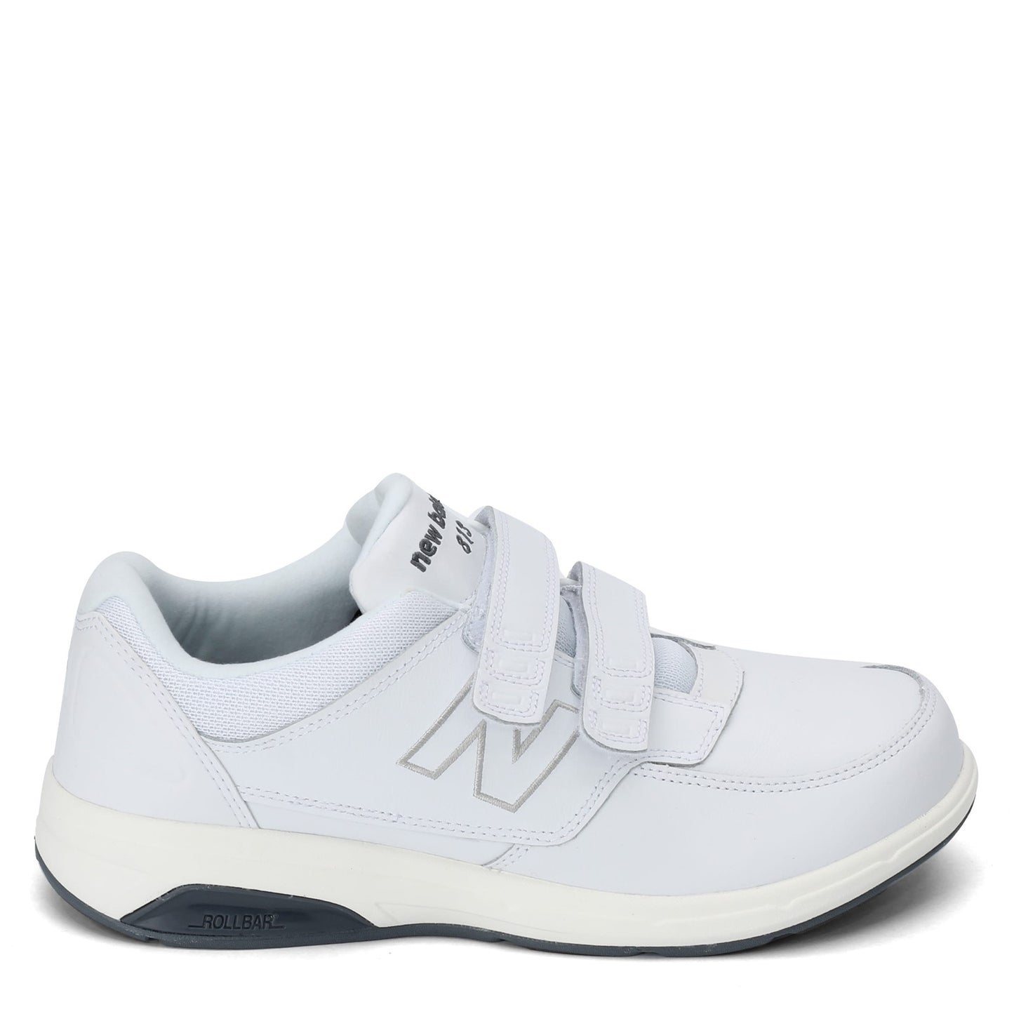Peltz Shoes  Men's New Balance 813 Strap Walking Shoe WHITE MW813HWT