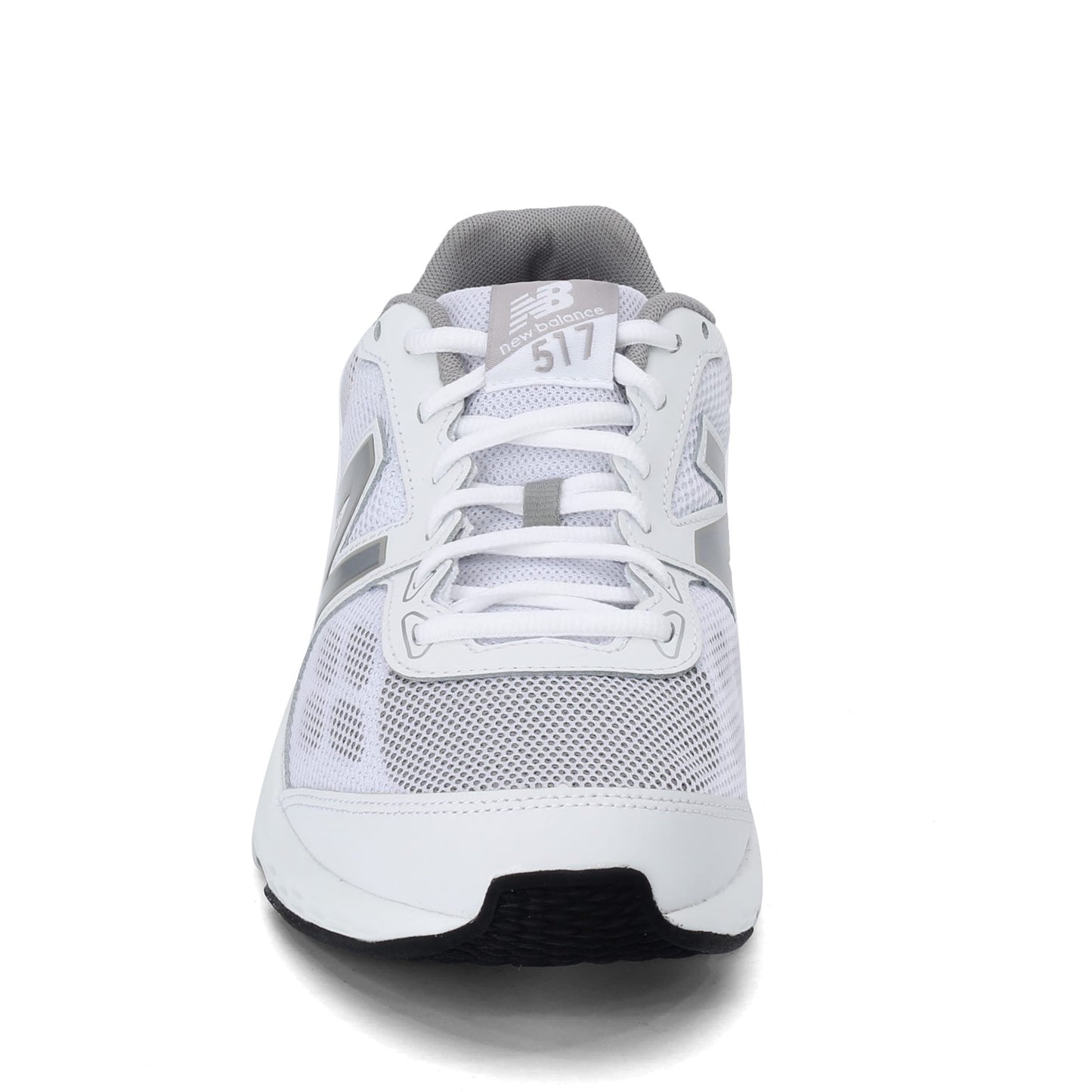 Peltz Shoes  Men's New Balance 517v1 Training Shoe WHITE SILVER MX517WR1