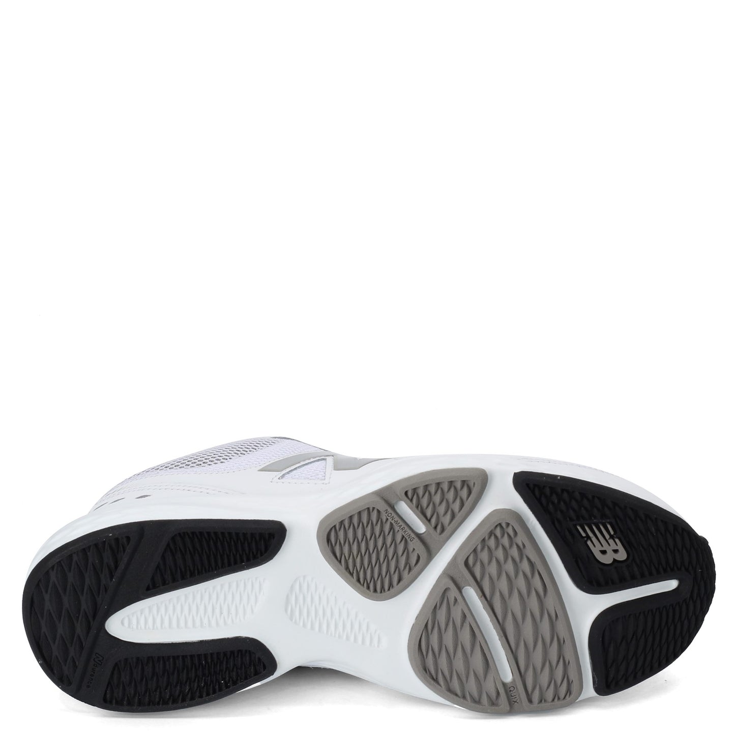 Peltz Shoes  Men's New Balance 517v1 Training Shoe WHITE SILVER MX517WR1