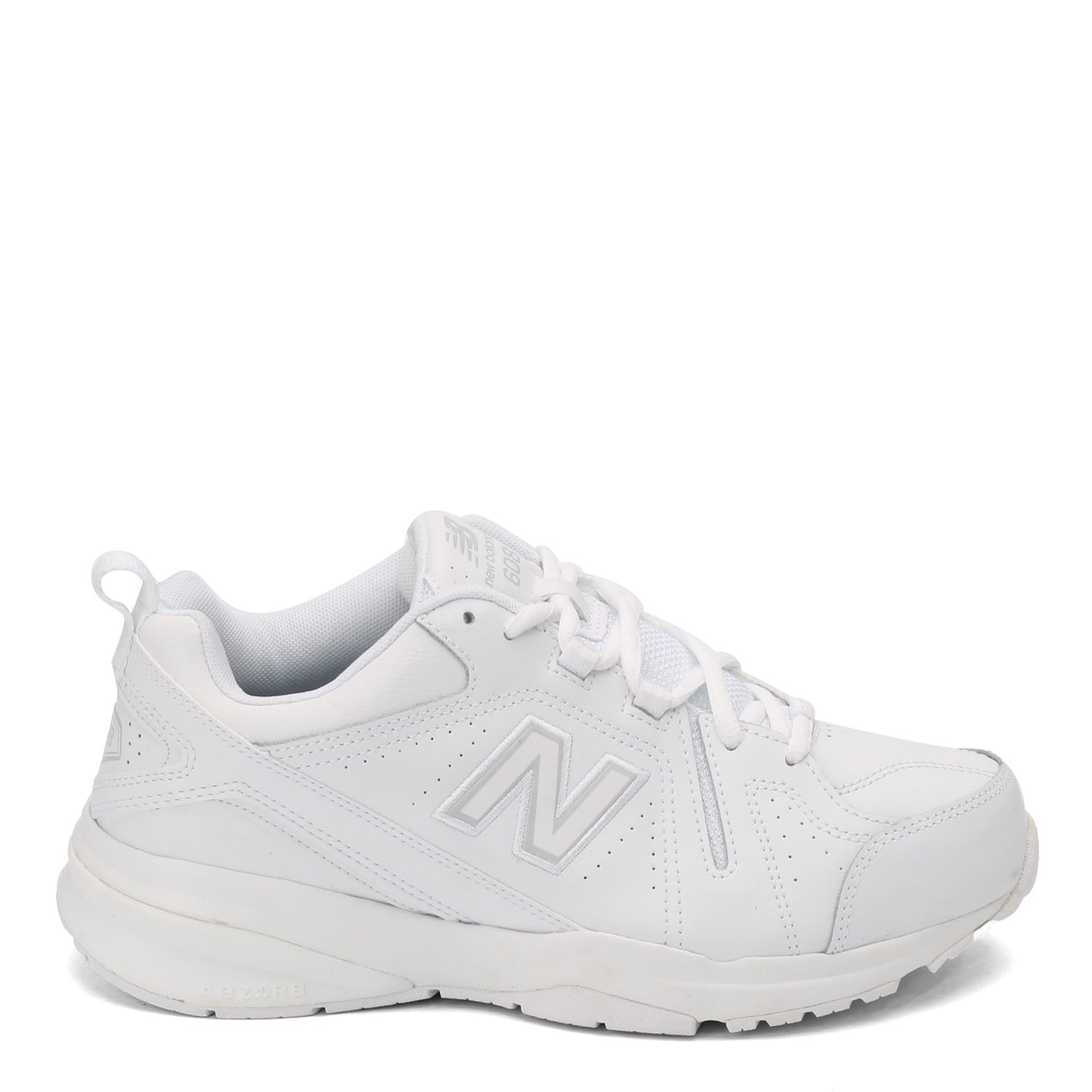 Peltz Shoes  Men's New Balance 608V5 Crosstraining Sneaker WHITE MX608AW5