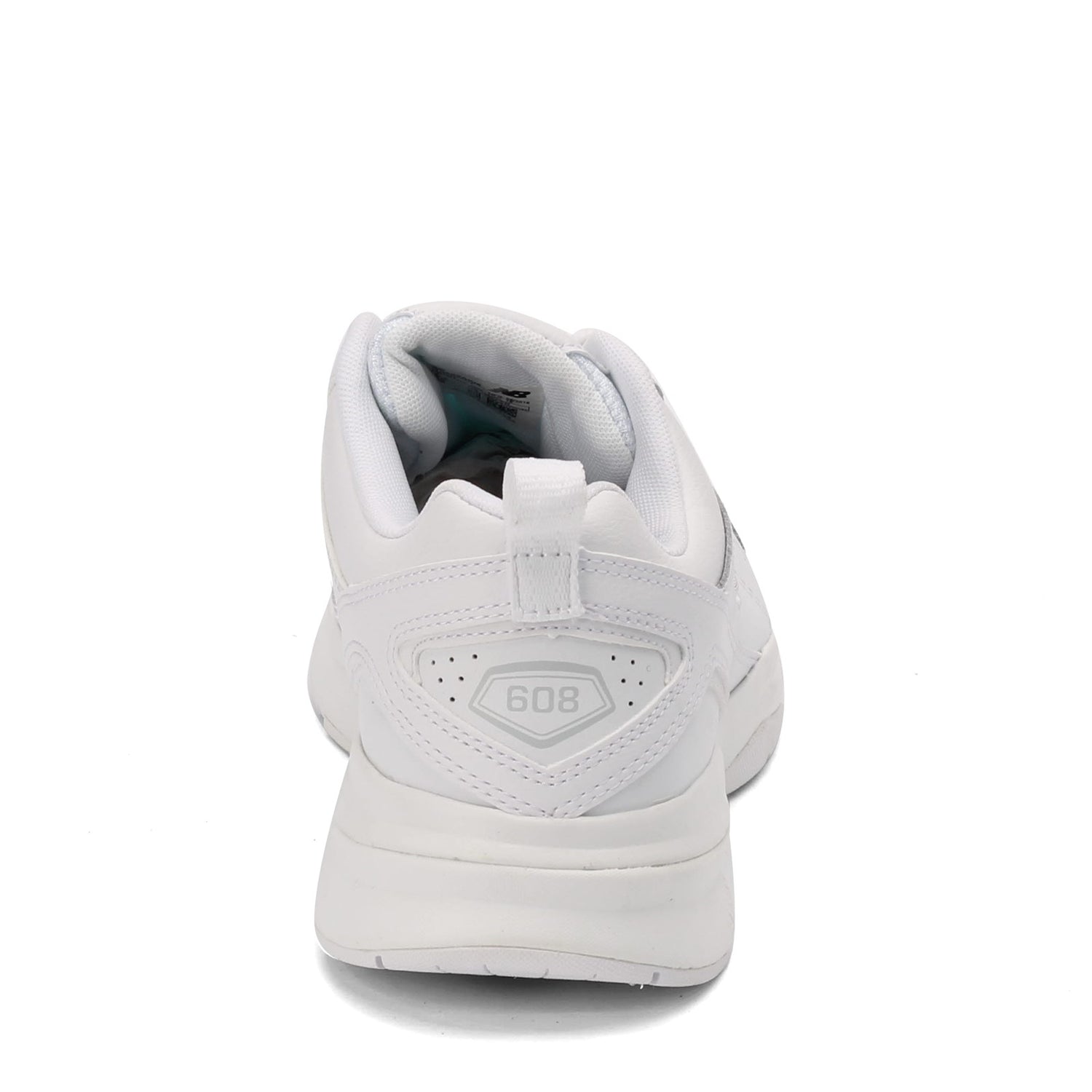 Peltz Shoes  Men's New Balance 608V5 Crosstraining Sneaker WHITE MX608AW5