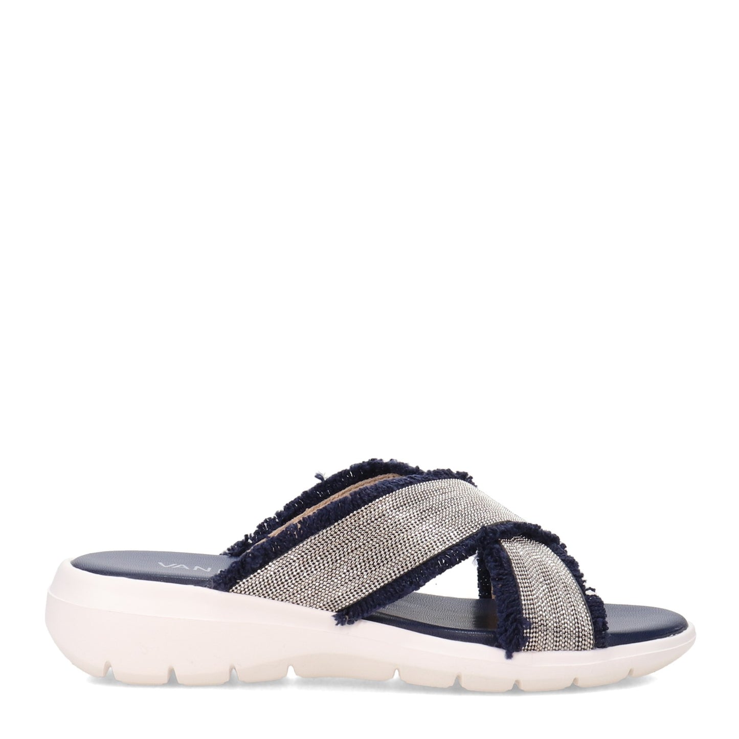 Peltz Shoes  Women's Vaneli Nessie Sandal DENIM NESSIE-DENIM