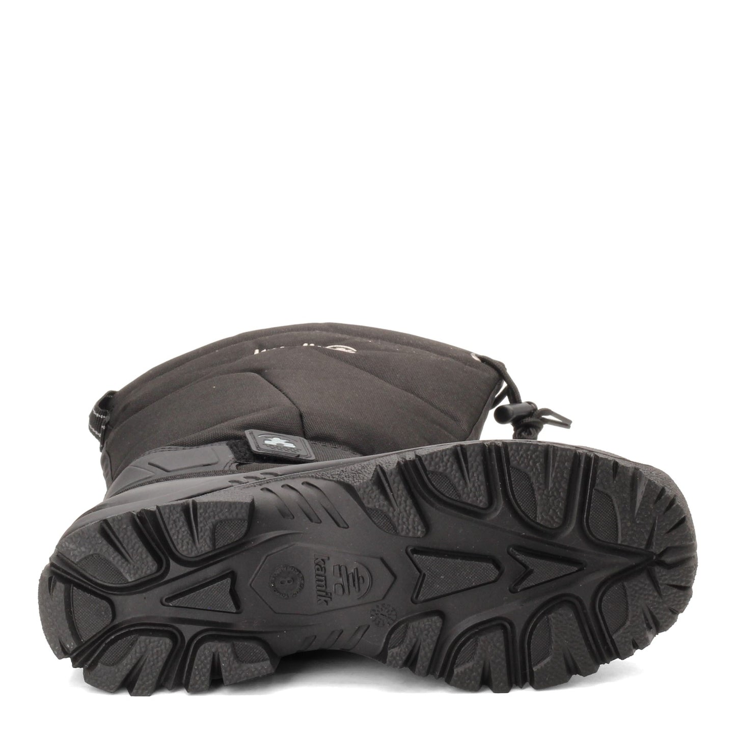 Peltz Shoes  Men's Kamik Greenbay 4 Snow Boot - Wide Width BLACK NK0200-BLK