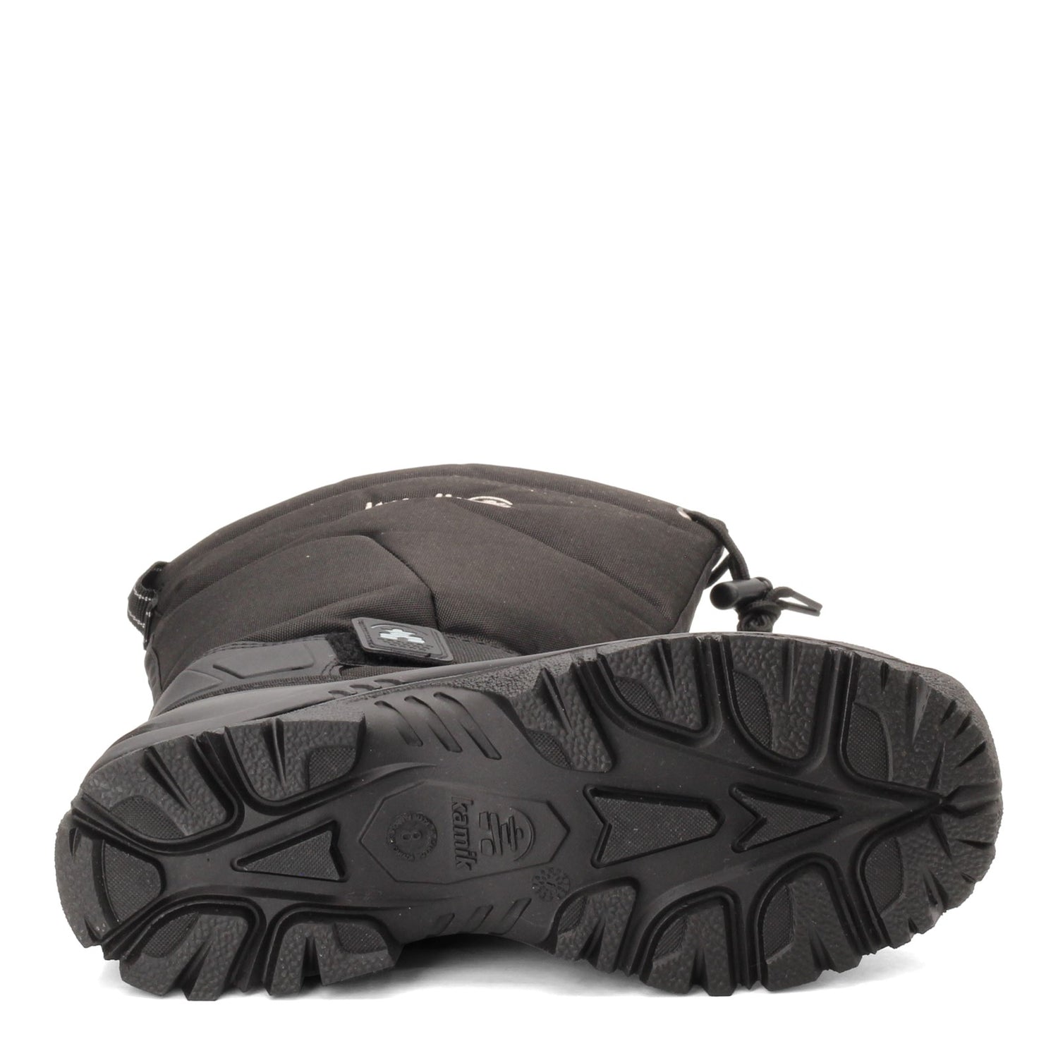 Peltz Shoes  Men's Kamik Greenbay 4 Snow Boot - Wide Width BLACK NK0200-BLK