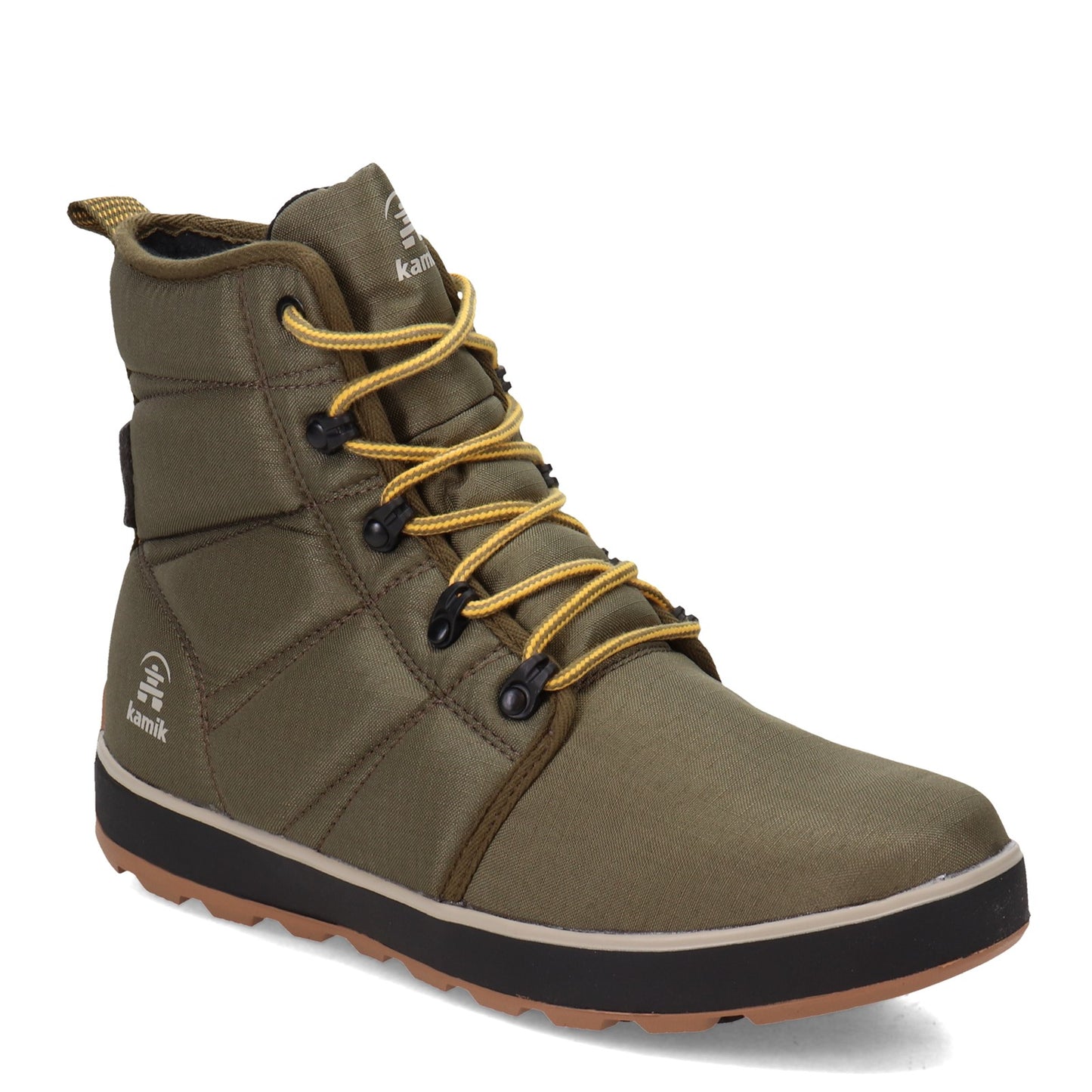 Peltz Shoes  Men's Kamik Spencer N Boot DARK OLIVE NK0315-DOL