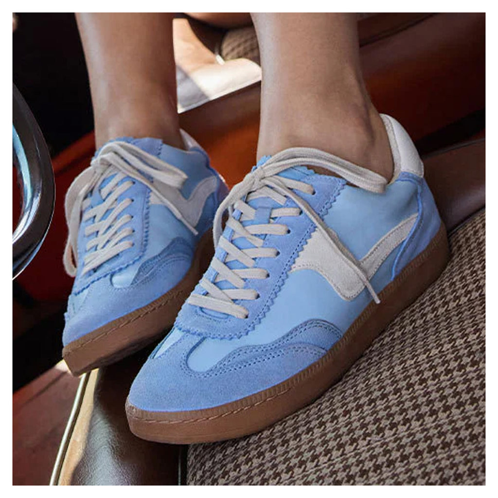 Women's Dolce Vita Notice Sneaker BLUE SUEDE NOTICE-BLUE